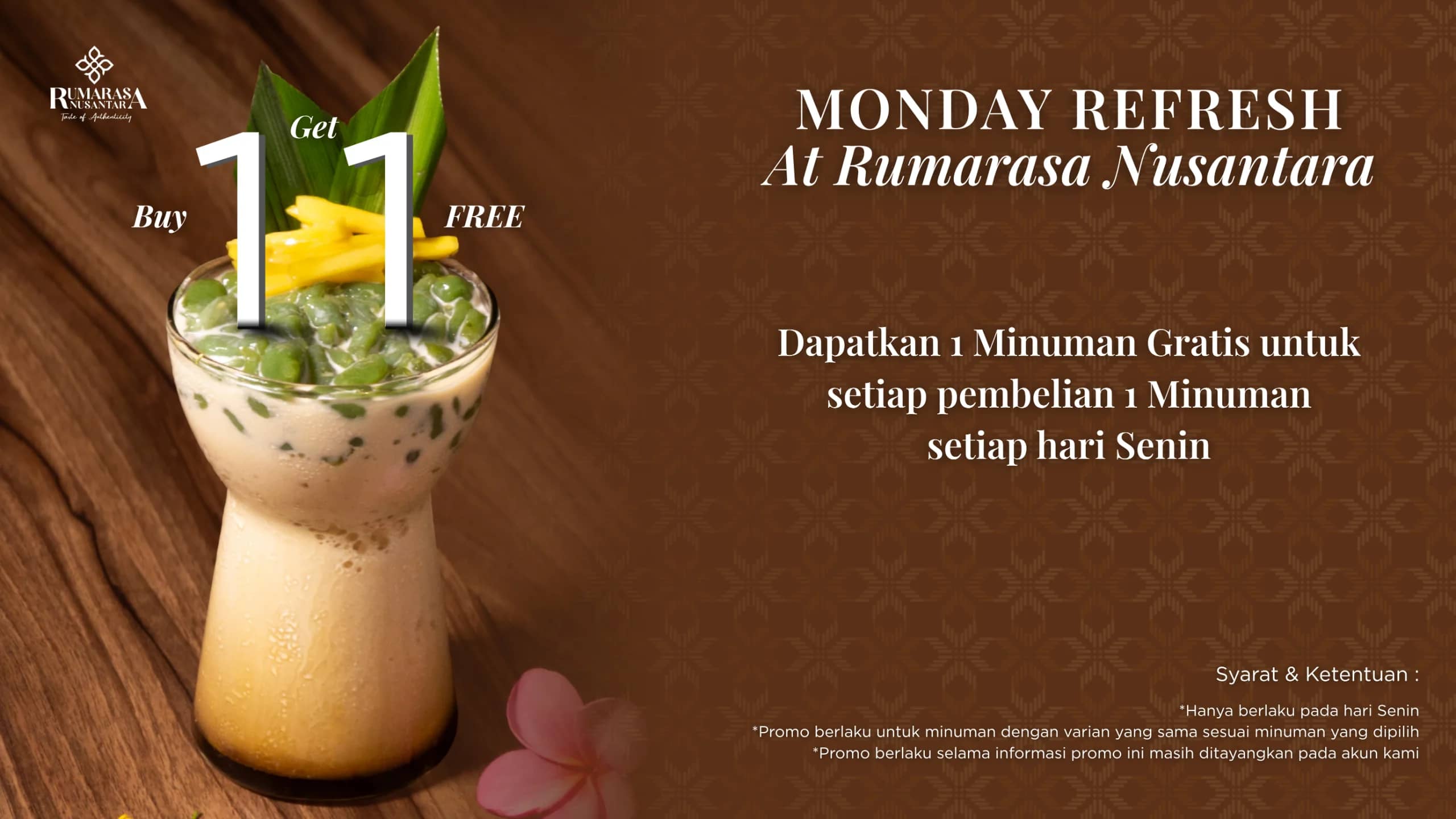 Foto Buy 1 Get 1 Beverages