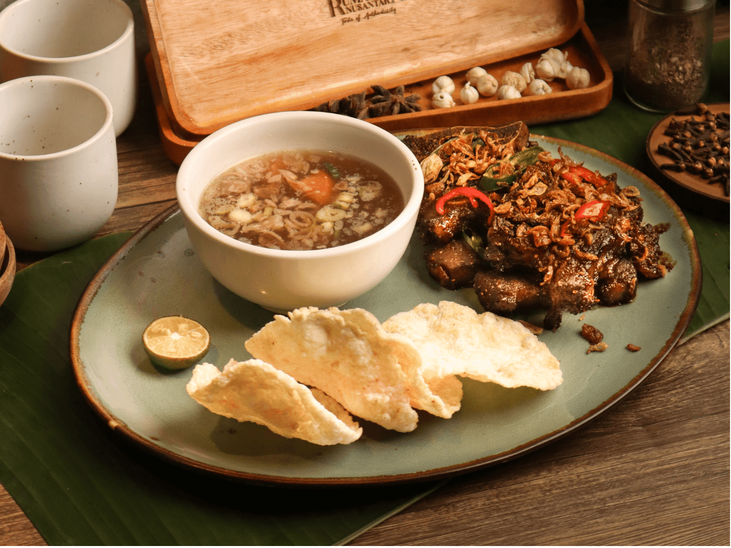 Foto Buntut Bakar